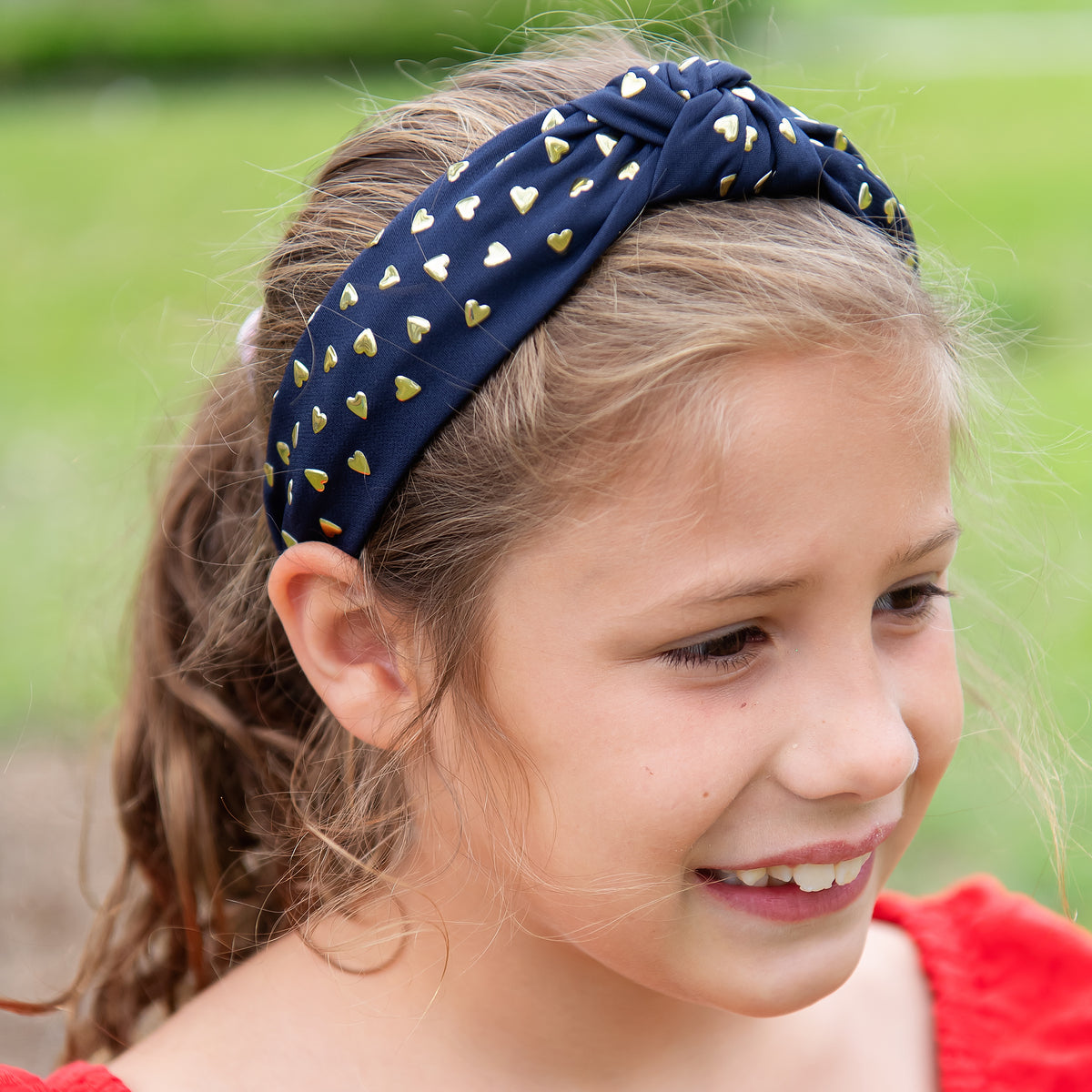 Golden Thread, Inc. Royal Blue Pearl Headband