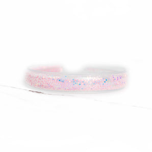 Confetti Star Headband | Light Pink