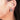 Silver Knot Drop Earrings