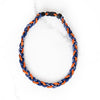 Navy + Orange Sports Necklace