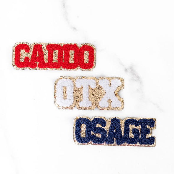 OTX and Ozark Chenille Patches