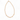 Gig Em Gold Beaded Necklace