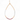 Maroon Gemstone Gold Beaded Necklace