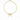 Gold Bow Beaded Necklace
