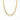 Gold Cuban Link Open Heart Necklace