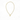 Gold Cuban Link Heart Necklace