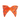 Orange H-Town Hair Bow