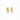 Gold Paperclip Link Earrings