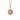 Extra Small Diamond Bezel Disc | 14 Karat