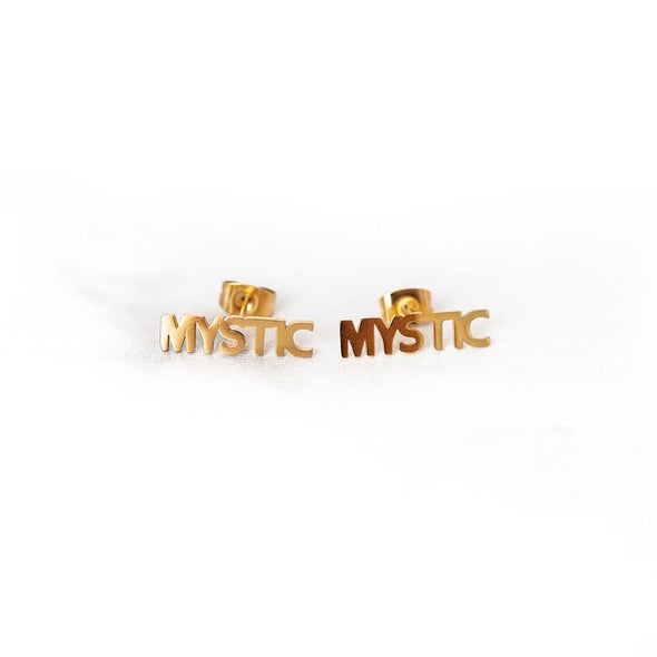 Camp Mystic Gold Studs