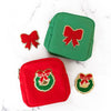 Chenille Christmas Patches