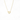 Enamel Heart Necklace | Iridescent Ivory
