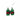 Red and Green Tassel Earrings
