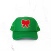 Wrapped with a Bow Green Trucker Hat