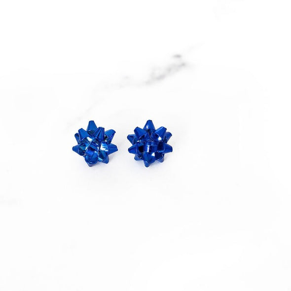 Merry and Bright Studs | Blue