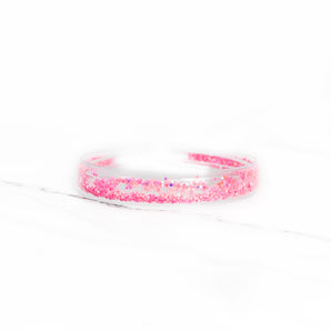 Confetti Star Headband | Hot Pink