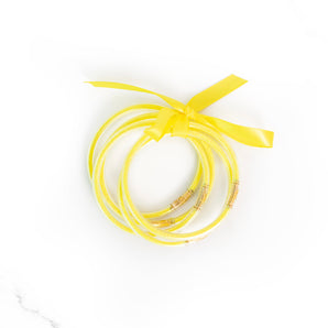 Yellow Party Bangles