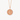Small Diamond Bezel Disc | 14 Karat