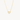 Enamel Heart Necklace | Iridescent Ivory