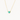 Enamel Heart Necklace | Teal