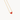 Enamel Heart Necklace | Red
