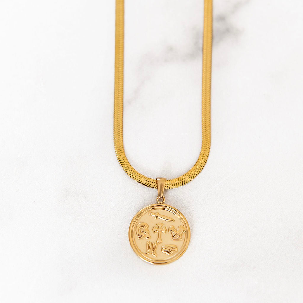 SPE Gold - Traditional Gold OM God Pendant Designs - Poonamallee