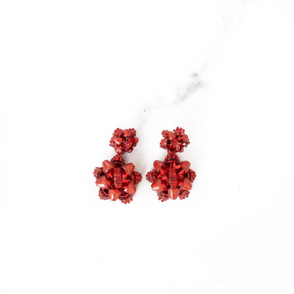 Stones Earrings - Red - Getty Museum Store