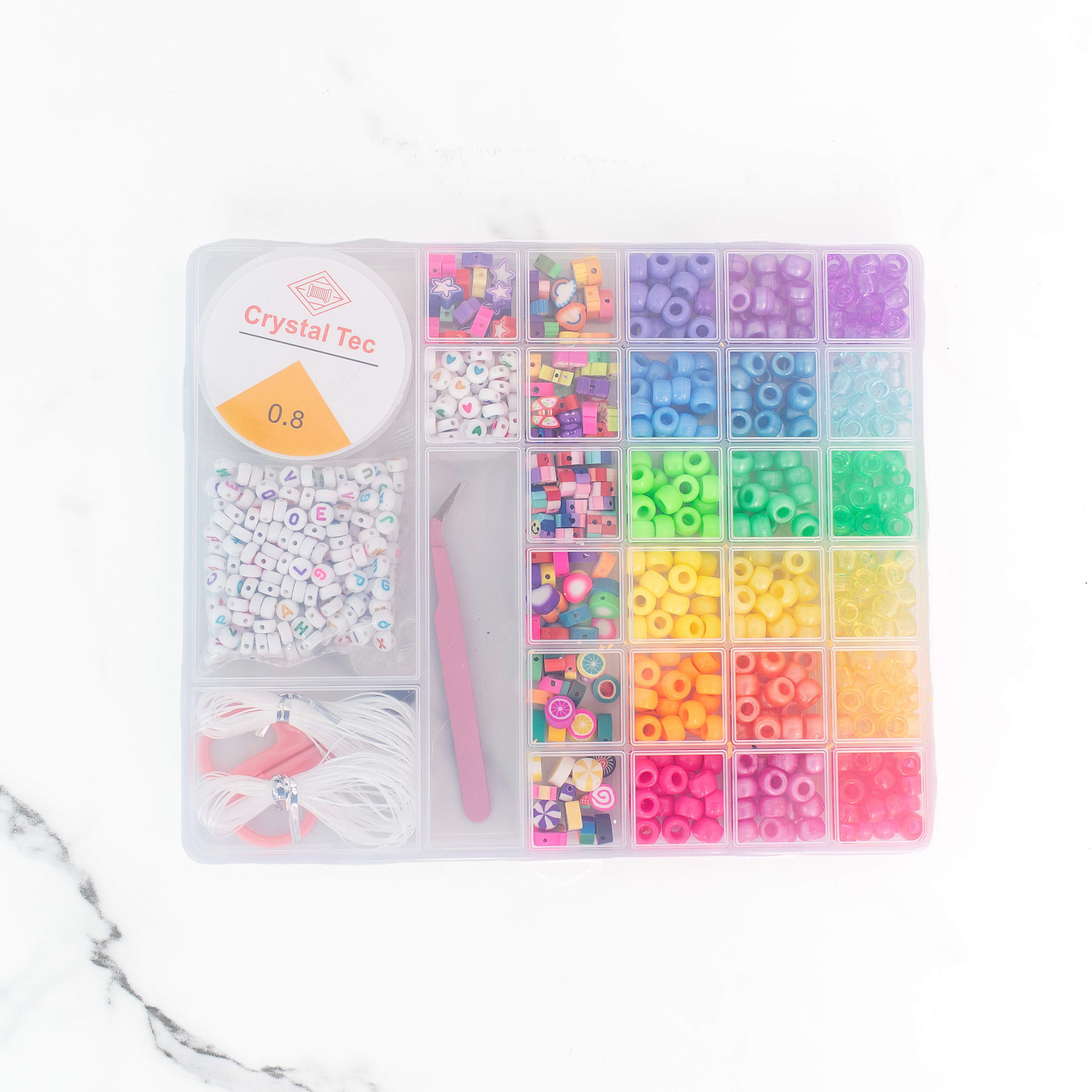 Rainbow Pony Bead Kit – Golden Thread, Inc.