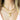 Gold Link Toggle Heart Necklace