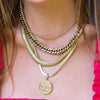 Mini Gold Beaded Stainless Steel Necklace