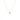 Bezel Diamond Cross Necklace | 14-Karat