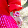 XL Brushed Bracelet | Pink
