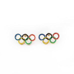 Olympic Ring Studs
