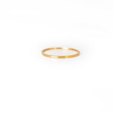 Thin Gold Stackable Ring