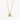 CZ Bubble Letter Necklace
