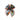Black Halloween Confetti Bow