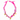 Bandana Charm Necklace | Pink