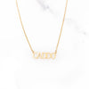 Caddo Nameplate Necklace