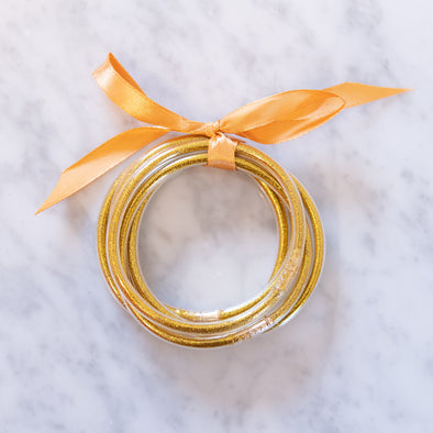 Yellow Gold Party Bangles