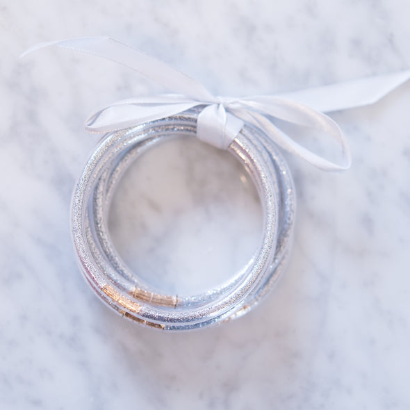 Silver Party Bangles