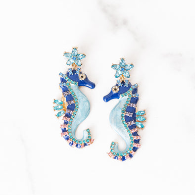 Under the Sea | Seahorse Earrings