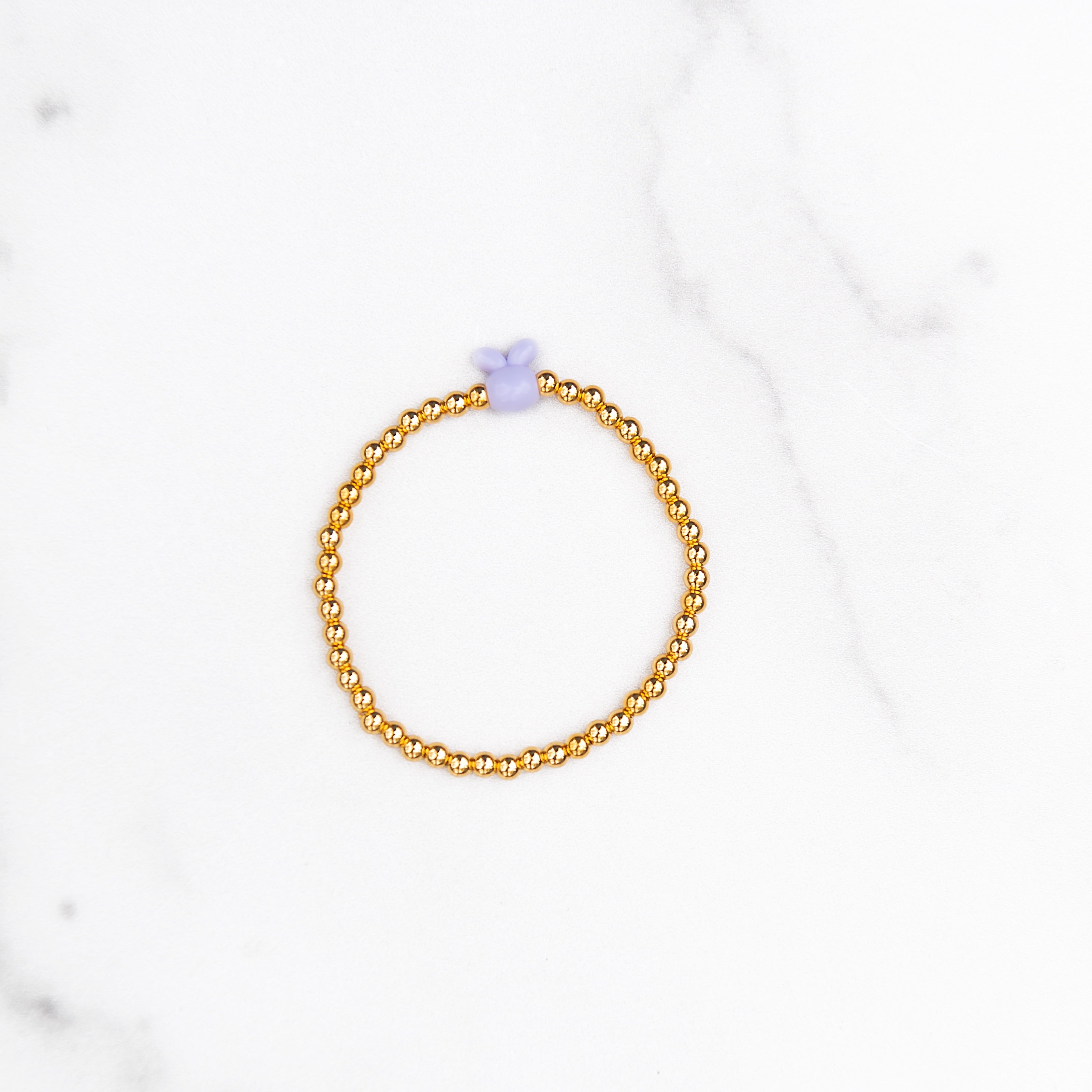 Pink + Gold Beaded Bracelet – Golden Thread, Inc.