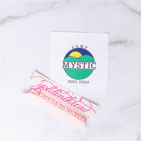 Camp Mystic | Pink and Neon Green Choker