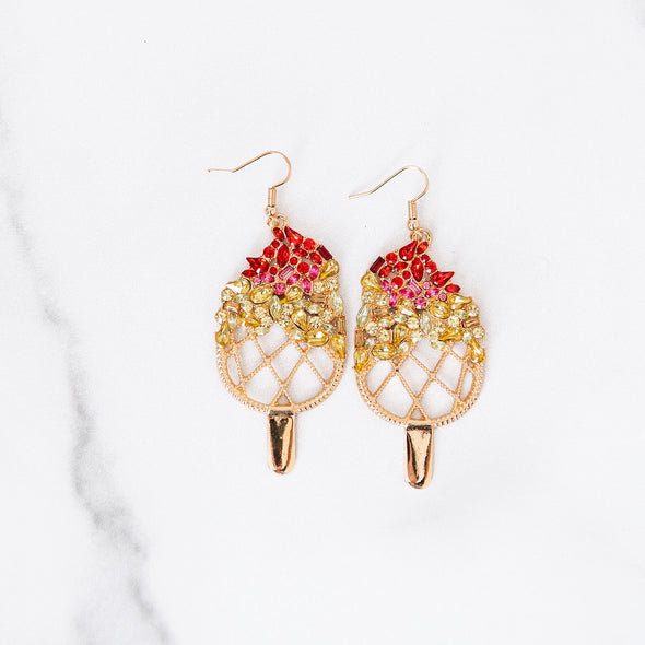 Jeweled Popsicle Earrings