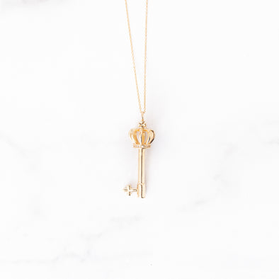 The Freedom Key Necklace | 14-karat 14K Yellow Gold