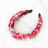 Dreaming of A White Christmas Plaid Headband