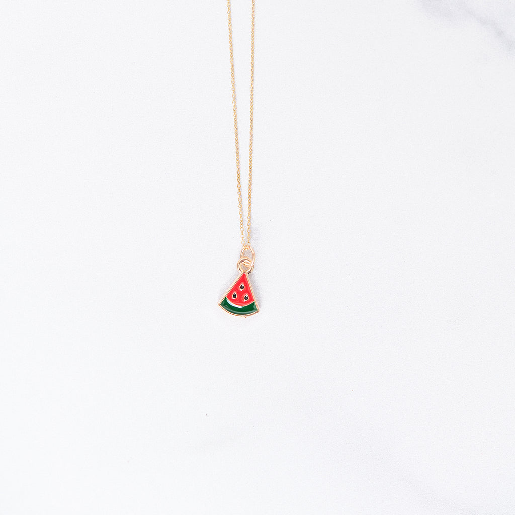 Watermelon necklace on sale