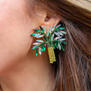 Palm Trees + Cool Breeze Earrings