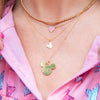 Monogrammed Mouse Necklace