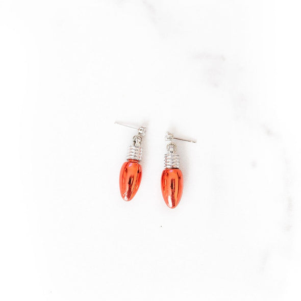Mini Christmas Light Studs | Red